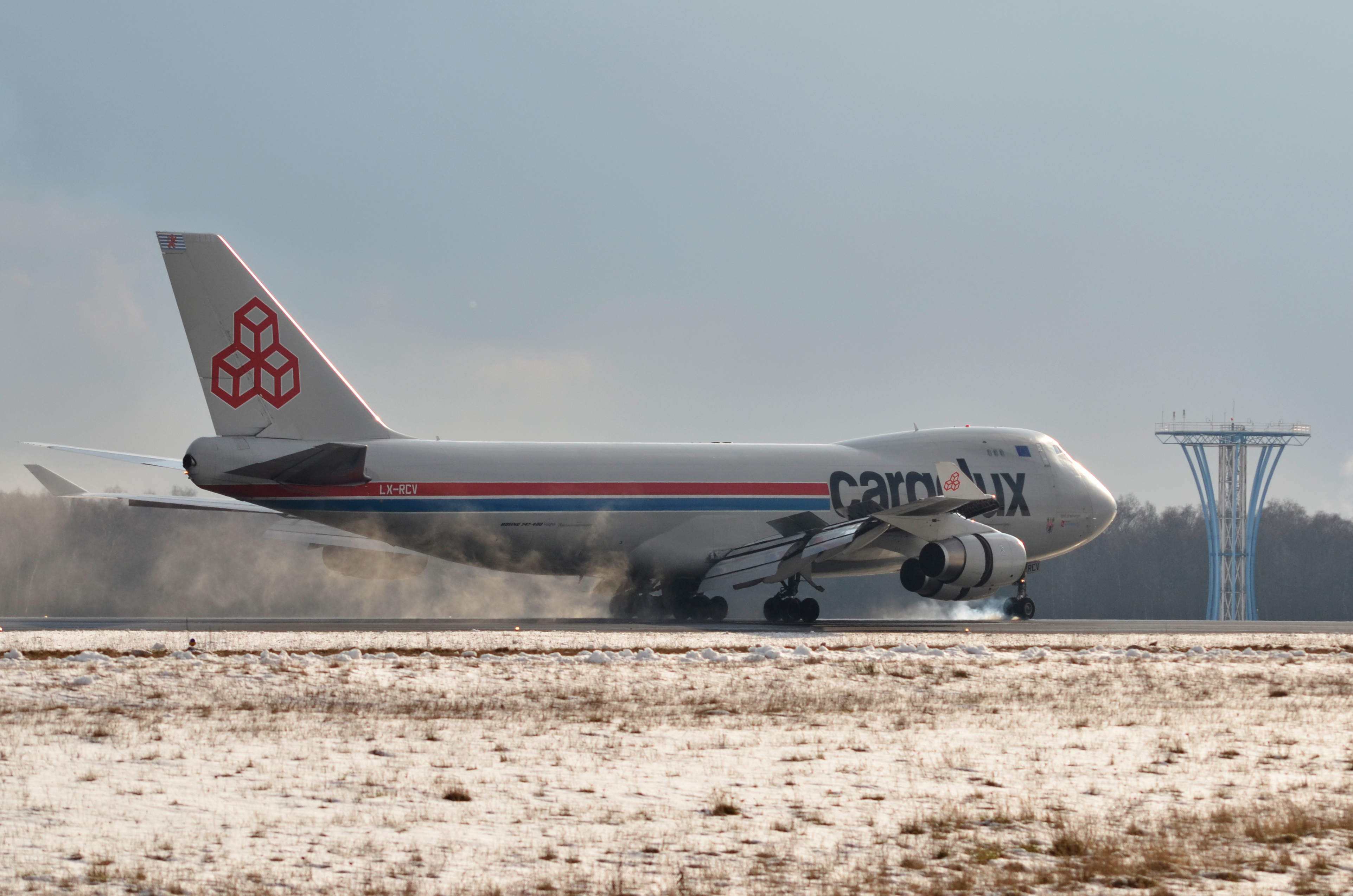 747 400 landing