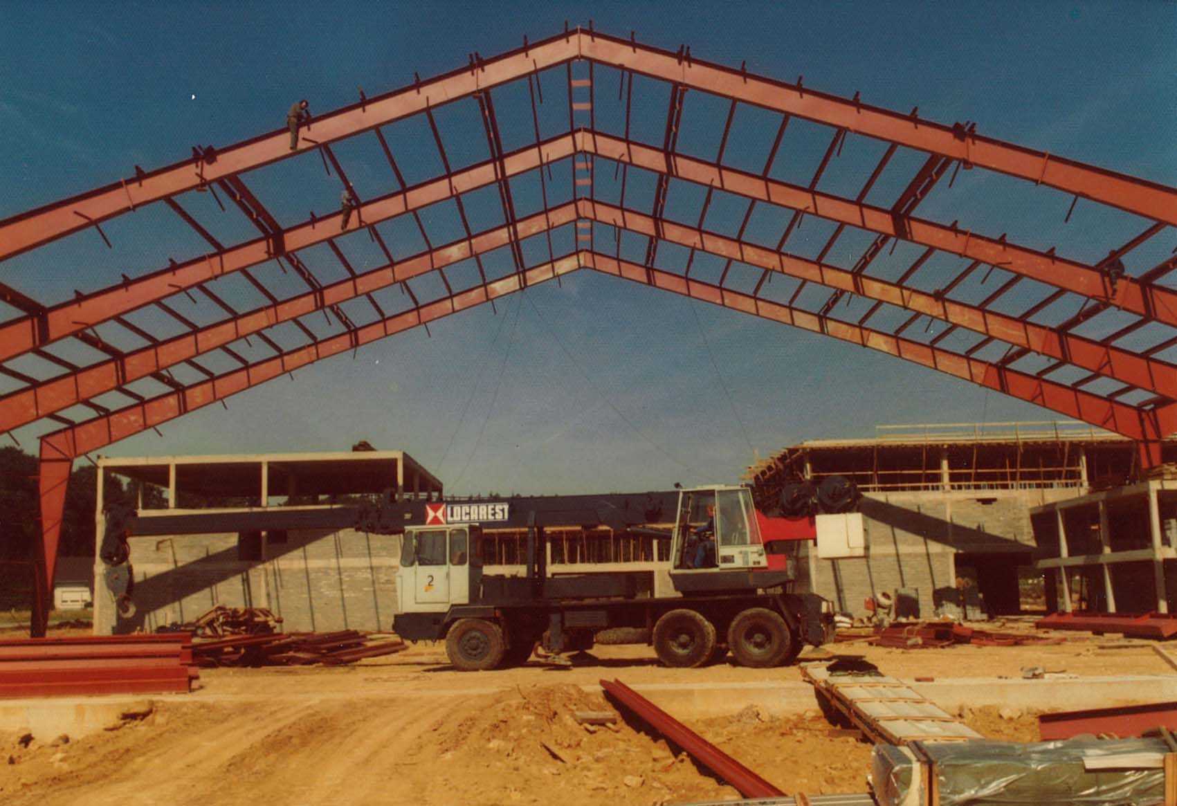 Maintenance Construction old hangar