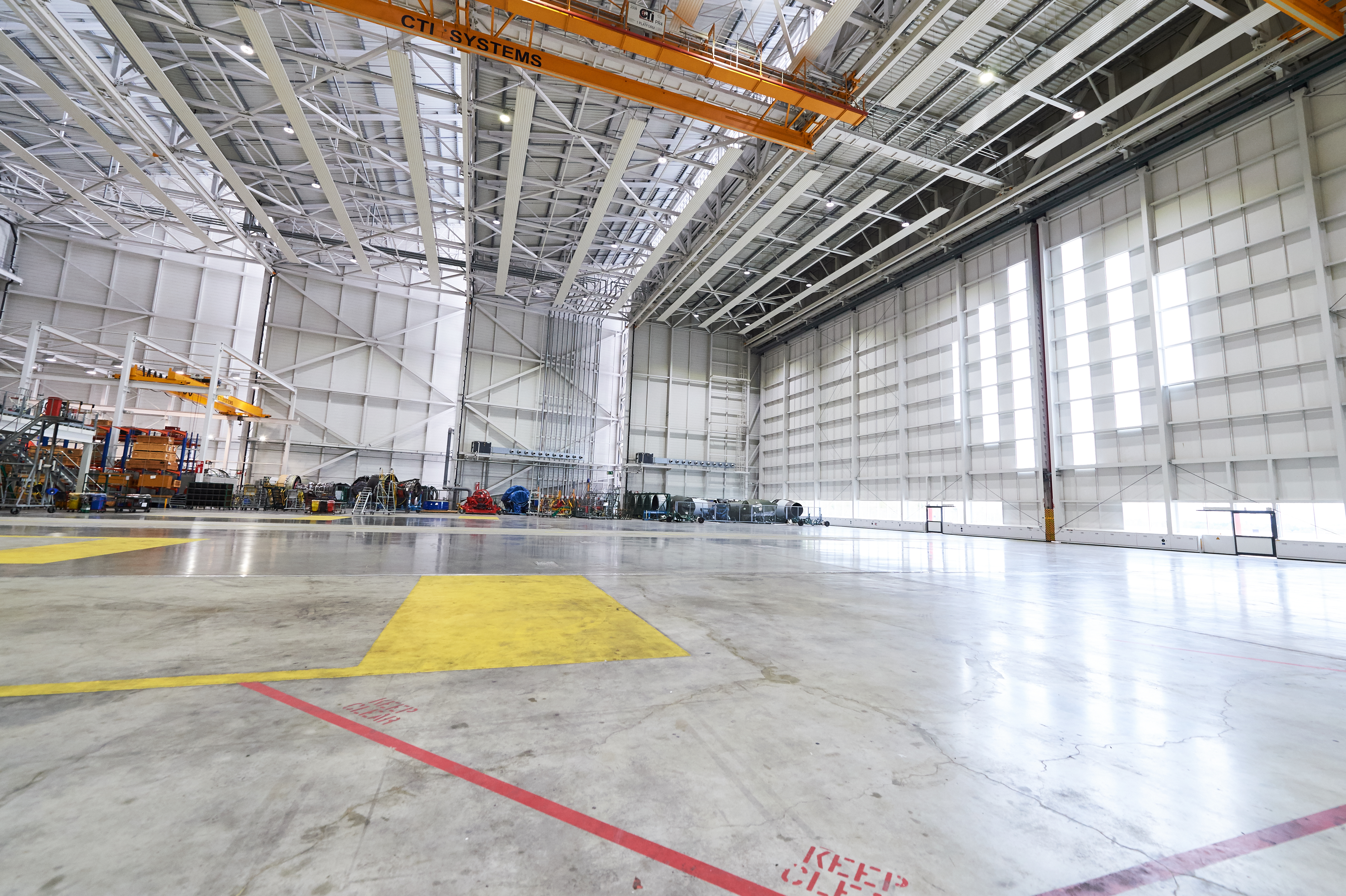 Hangar 09 empty